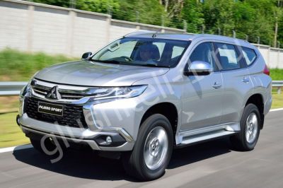 Купить глушитель, катализатор, пламегаситель Mitsubishi Pajero Sport III в Москве